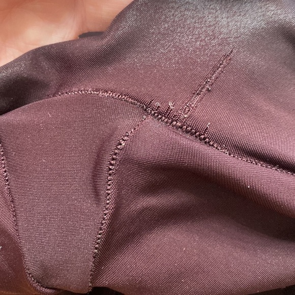 Spanx faux leather leggings size 2X.Purple - Picture 11 of 12